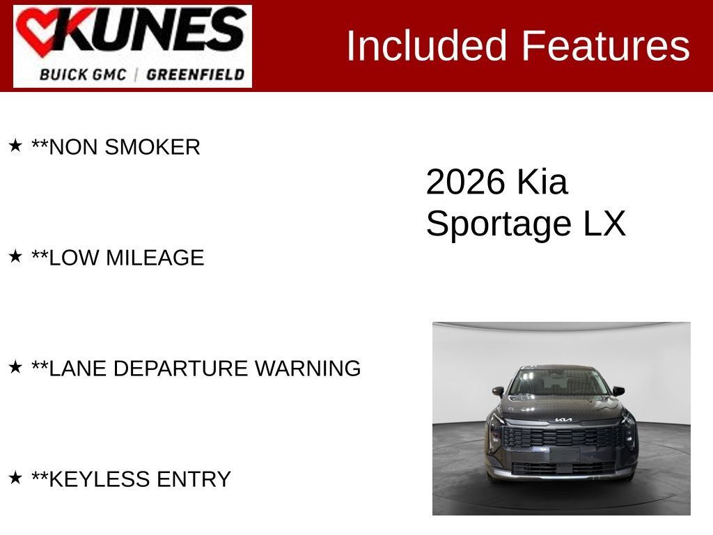 Used 2026 Kia Sportage LX FWD image 3