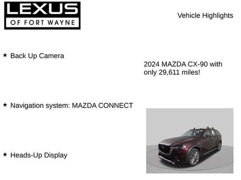 Used 2024 MAZDA CX-90 3.3 Turbo w/ Premium Package AWD/4WD image 7