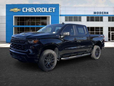 New 2026 Chevrolet Silverado 1500 Custom Trail Boss w/ Turbomax Blackout Package AWD/4WD image 1