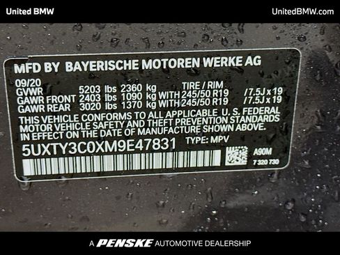 Used 2021 BMW X3 sDrive30i RWD image 15