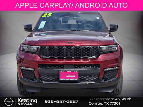 Used 2025 Jeep Grand Cherokee L Limited w/ Black Appearance Package AWD/4WD image 9