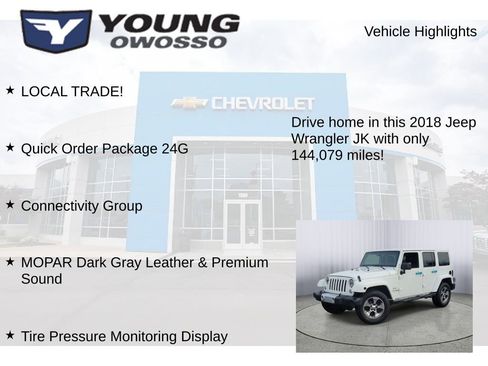 Used 2018 Jeep Wrangler Unlimited Sahara image 7