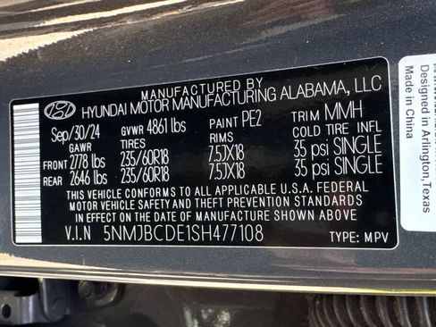 Used 2025 Hyundai Tucson SEL AWD/4WD image 33