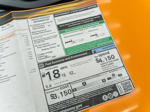 Used 2014 McLaren MP4-12C Spider RWD image 34
