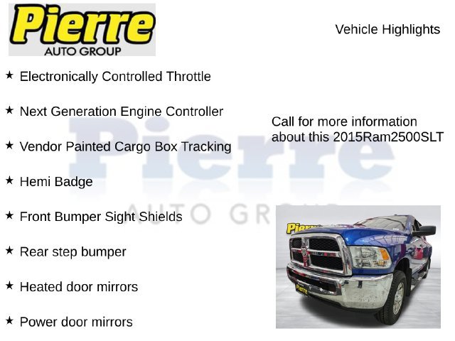 Used 2015 RAM 2500 SLT AWD/4WD image 12