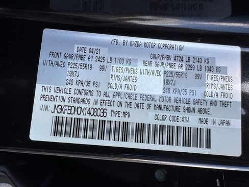 Used 2021 MAZDA CX-5 Grand Touring w/ GT Premium Package AWD/4WD image 46