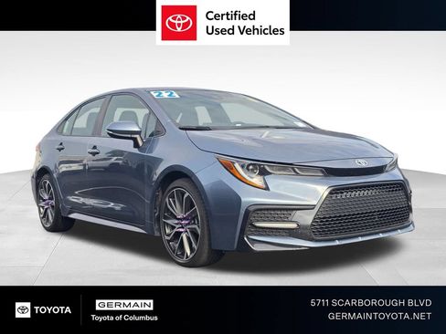 Certified 2022 Toyota Corolla XSE FWD image 1