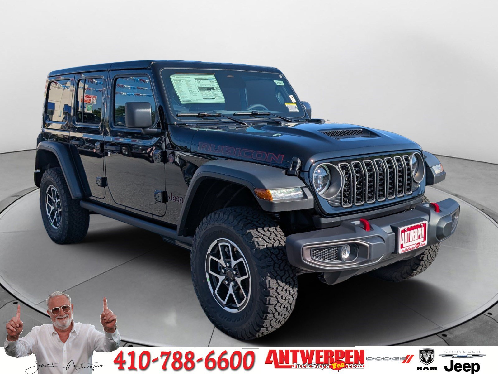 New 2026 Jeep Wrangler Unlimited Rubicon AWD/4WD image 1