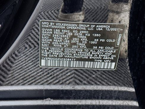 Used 2022 Volkswagen Atlas Cross Sport SEL Premium R-Line AWD/4WD image 37