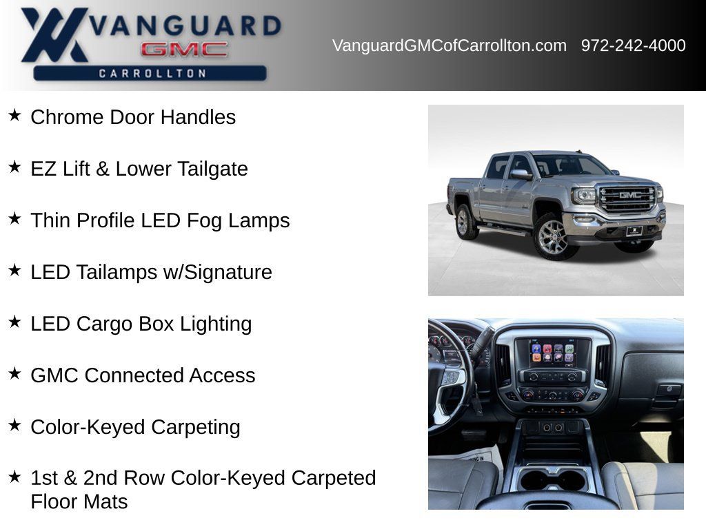 Used 2018 GMC Sierra 1500 SLT w/ Texas SLT Premium Package AWD/4WD image 30