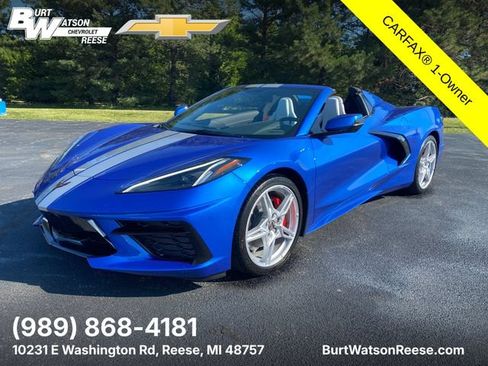 Used 2023 Chevrolet Corvette Stingray Convertible w/ 1LT RWD image 1