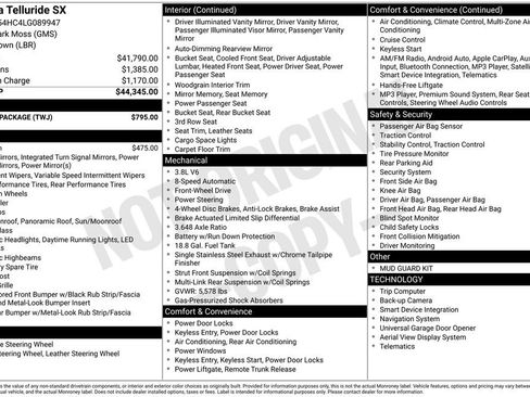 Used 2020 Kia Telluride SX w/ Towing Package image 12