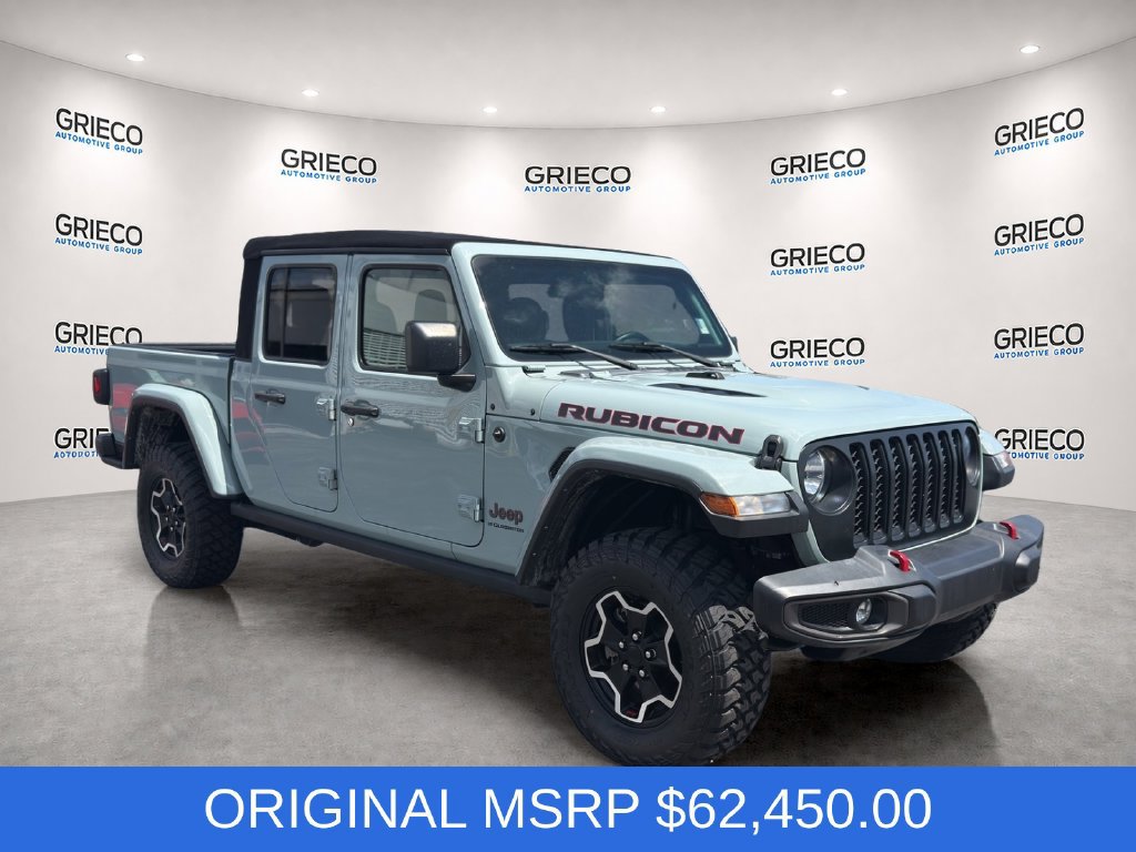 Used 2023 Jeep Gladiator Rubicon w/ Trailer Tow Package AWD/4WD image 1