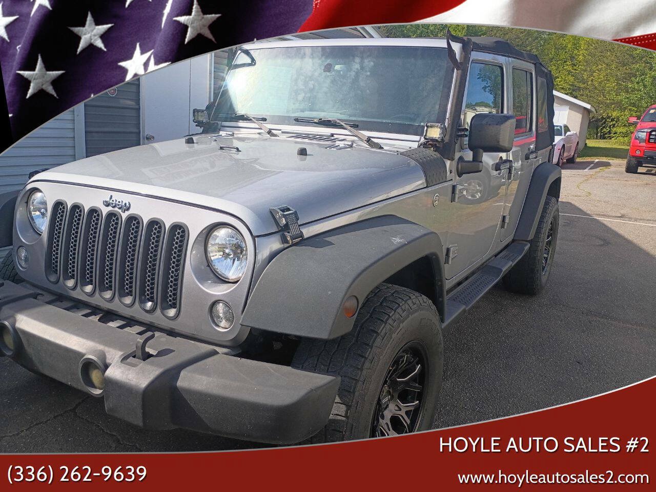 Used 2016 Jeep Wrangler Unlimited Sport w/ Quick Order Package 24S AWD/4WD image 1