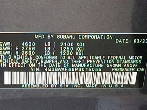 Used 2023 Subaru Legacy Premium image 26