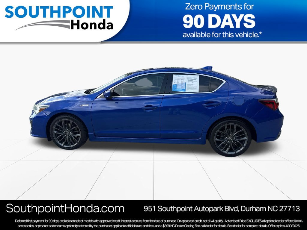 Used 2019 Acura ILX w/ Premium & A-SPEC Package FWD image 4