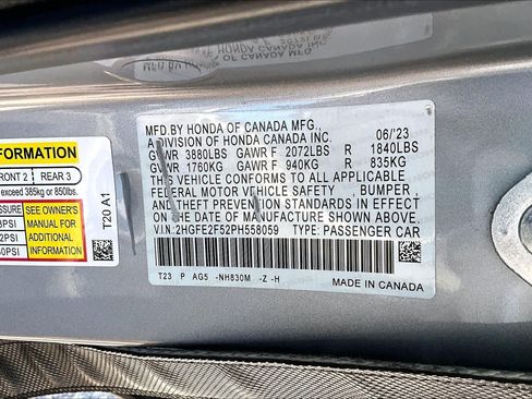 Used 2023 Honda Civic Sport image 36