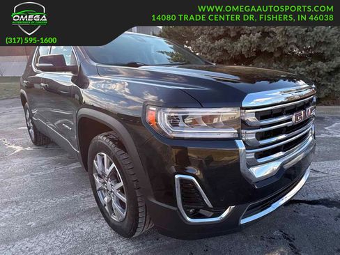 Used 2021 GMC Acadia SLT w/ LPO, Floor Liner Package image 1