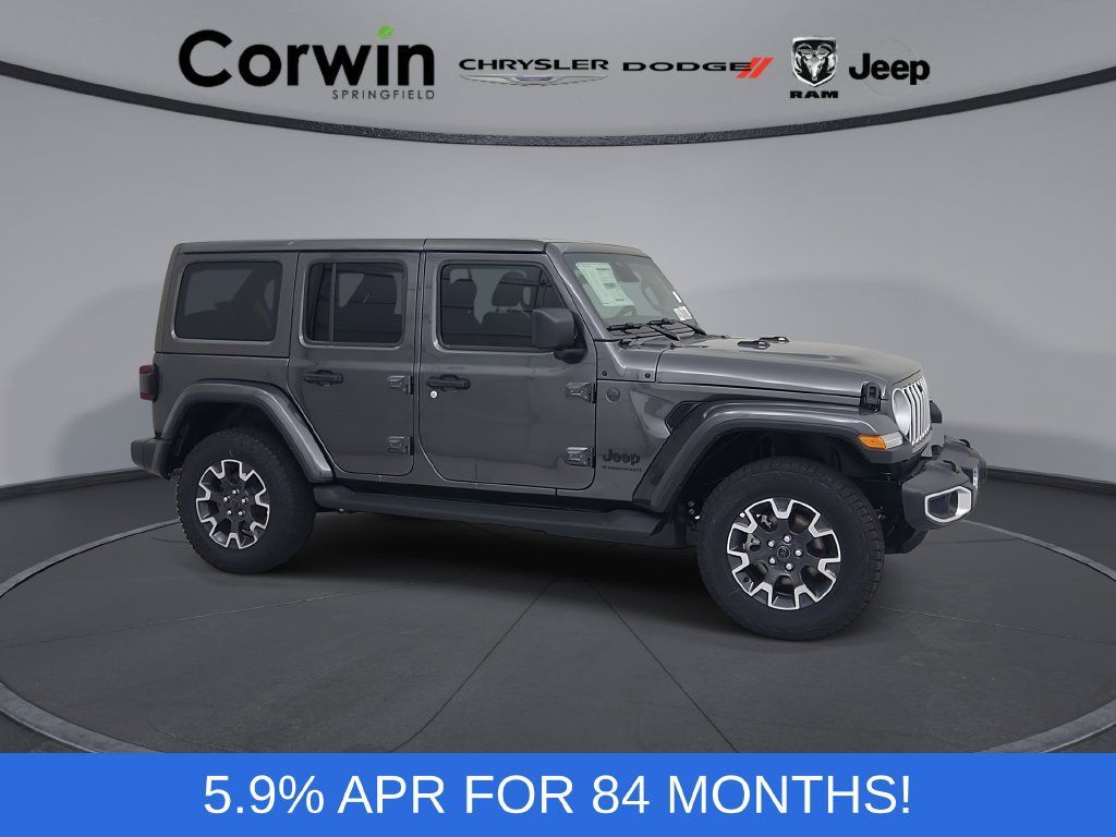 New 2026 Jeep Wrangler Unlimited Sahara AWD/4WD 360° Tour
