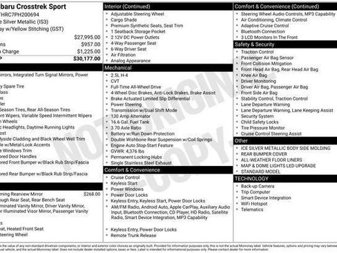 Used 2023 Subaru Crosstrek 2.5i Sport image 41