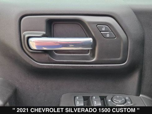 Used 2021 Chevrolet Silverado 1500 Custom w/ LPO, Dark Essentials Package RWD image 15
