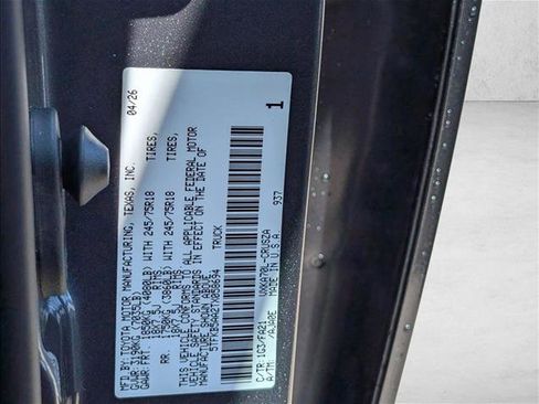 New 2026 Toyota Tundra SR RWD image 16