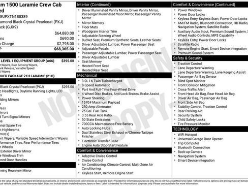 Used 2026 RAM 1500 Laramie AWD/4WD image 5