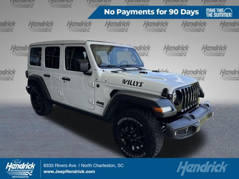 Used 2022 Jeep Wrangler Unlimited Sport AWD/4WD image 1