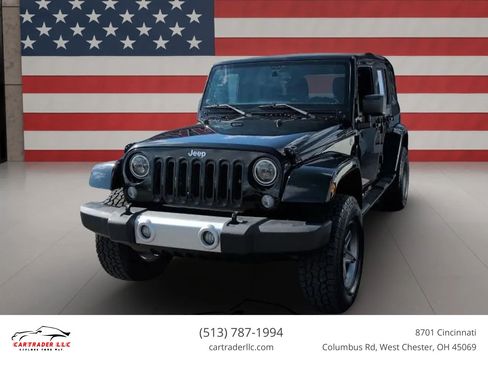 Used 2015 Jeep Wrangler Unlimited Sahara w/ Max Tow Package AWD/4WD image 1