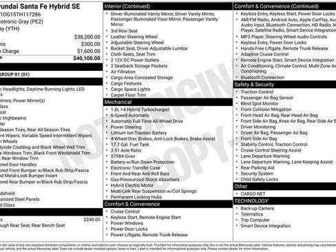 New 2026 Hyundai Santa Fe SE AWD/4WD image 5