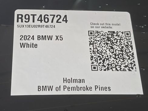 Certified 2024 BMW X5 sDrive40i w/ M Sport Package RWD image 25