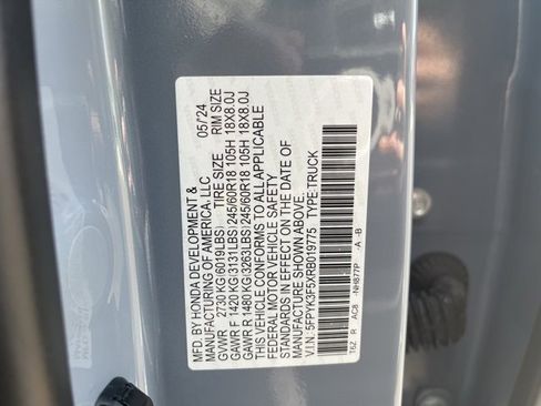 Used 2024 Honda Ridgeline RTL image 30