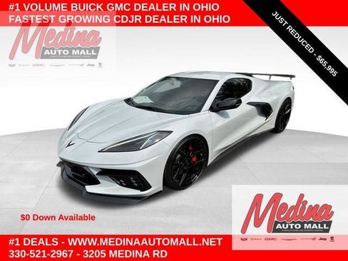 Used 2020 Chevrolet Corvette Stingray Preferred Cpe w/ 2LT Preferred Equipment Group RWD image 1