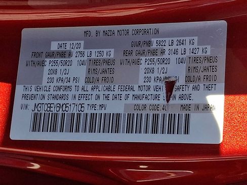 Used 2021 MAZDA CX-9 Signature AWD/4WD image 28