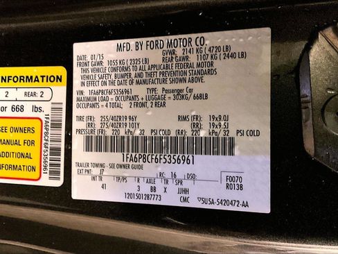 Used 2015 Ford Mustang GT Premium w/ GT Performance Package image 32