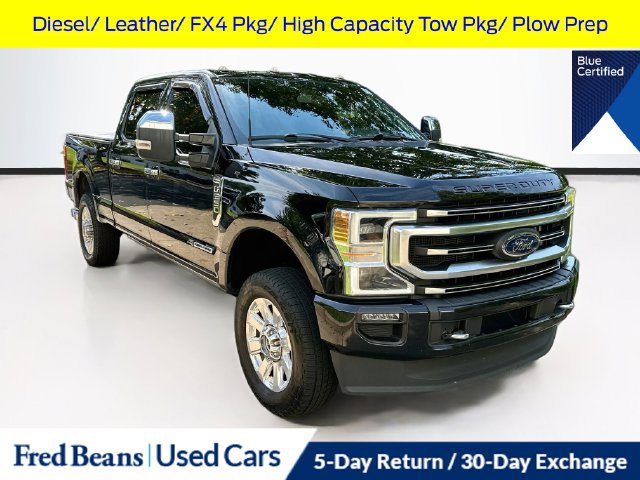 Certified 2021 Ford F250 Platinum w/ FX4 Off-Road Package AWD/4WD image 1