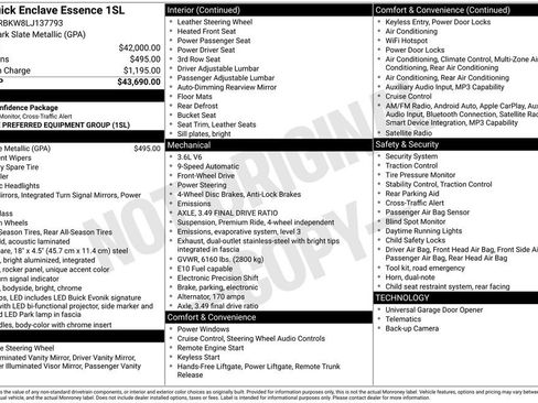 Used 2020 Buick Enclave Essence FWD image 37