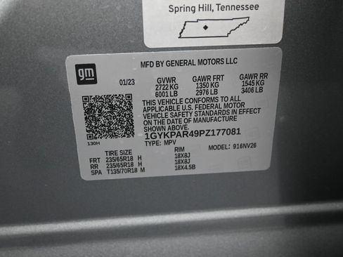 Certified 2023 Cadillac XT6 Luxury FWD image 9