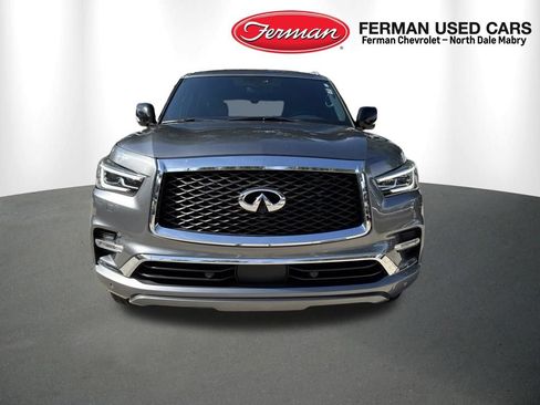 Used 2021 INFINITI QX80 Sensory w/ All-Season Package RWD image 1