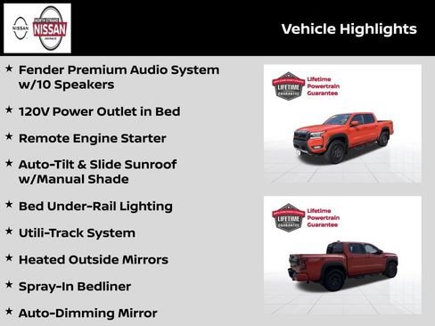Certified 2025 Nissan Frontier PRO-4X w/ Pro Premium Package AWD/4WD image 6
