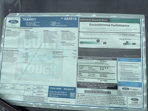 New 2025 Ford Transit 250 148 Medium Roof w/ Load Area Protection Package image 13