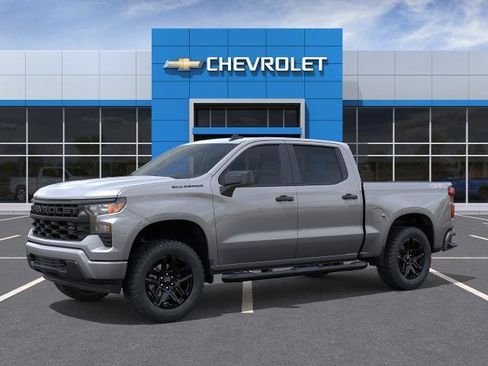 New 2026 Chevrolet Silverado 1500 Custom w/ Turbomax Blackout Package AWD/4WD image 26