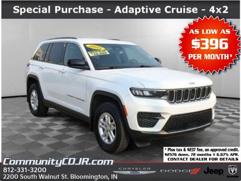 Used 2025 Jeep Grand Cherokee Laredo w/ MOPAR Finishing Package RWD image 1