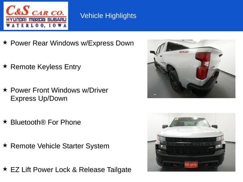 Used 2019 Chevrolet Silverado 1500 Custom Trail Boss w/ Custom Convenience Package AWD/4WD image 13