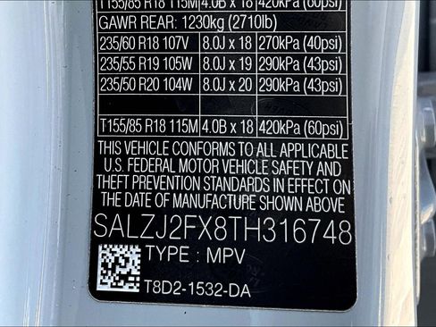 New 2026 Land Rover Range Rover Evoque S AWD/4WD image 13