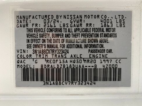 Used 2024 Nissan Sentra SV w/ All-Weather Package image 29