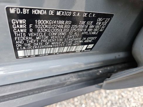 Certified 2024 Honda HR-V Sport image 14
