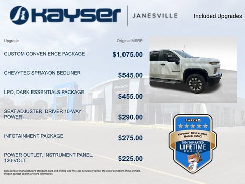 Used 2022 Chevrolet Silverado 2500 Custom w/ Custom Convenience Package AWD/4WD image 2