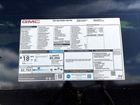 New 2026 GMC Sierra 1500 Pro w/ Graphite Edition image 15