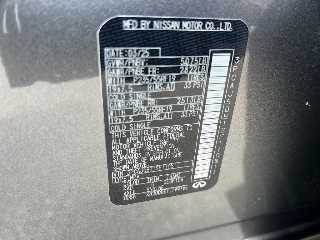 Used 2025 INFINITI QX50 Luxe AWD/4WD image 32